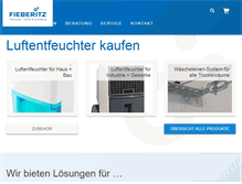 Tablet Screenshot of fieberitz.de